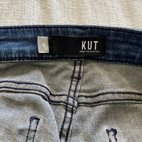 Kut from the Kloth Donna High Rise Ankle Skinny Size 6 - Picture 3 of 4
